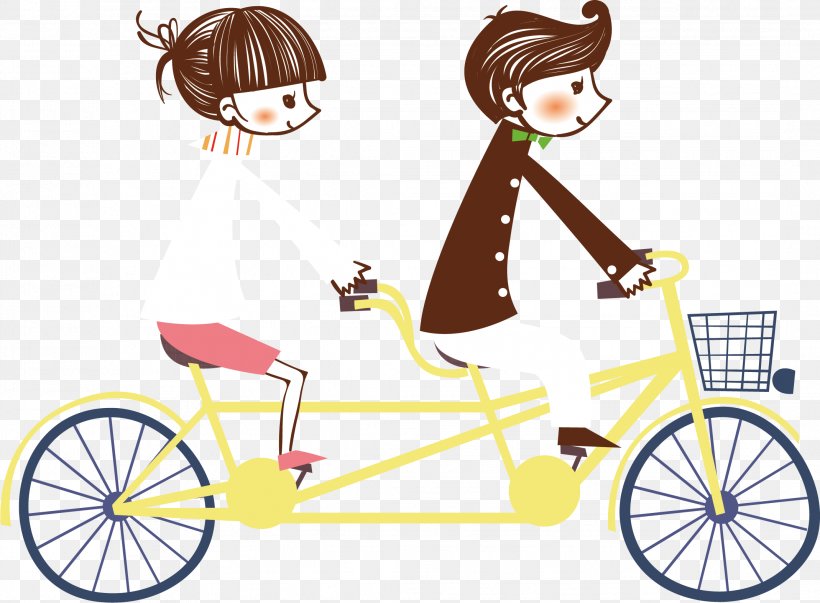 Bicycle Couple, PNG, 2139x1574px, Bicycle, Bicycle Accessory, Bicycle Frame, Bicycle Part, Bicycle Wheel Download Free