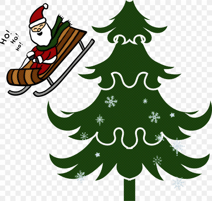 Christmas Tree Santa, PNG, 2999x2856px, Christmas Tree, Christmas And Holiday Season, Christmas Day, Christmas Decoration, Christmas Gift Download Free