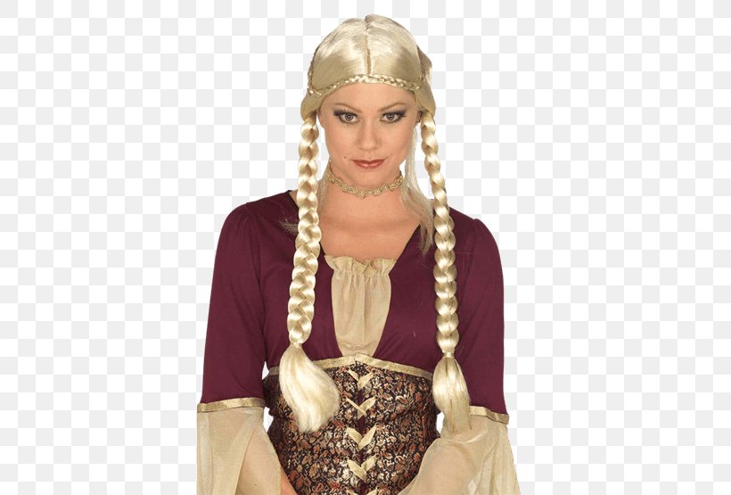 Wig Renaissance Blond Jewellery Clothing Accessories, PNG, 555x555px, Wig, Belt, Blond, Braid, Clothing Accessories Download Free