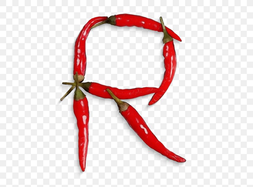 Chili Pepper Malagueta Pepper Tabasco Pepper Bird's Eye Chili Serrano Pepper, PNG, 527x607px, Watercolor, Bell Peppers And Chili Peppers, Birds Eye Chili, Cayenne Pepper, Chili Pepper Download Free