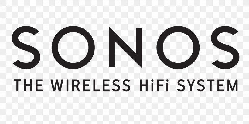 Logo Sonos Play:1 System Loudspeaker, PNG, 1600x800px, Logo, Audio, Brand, Deezer, High Fidelity Download Free