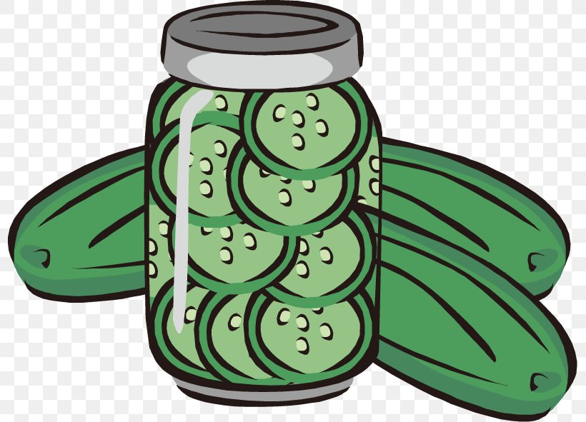 Pickled Cucumber Pickling Jar Clip Art, PNG, 797x591px, Pickled Cucumber, Canning, Cartoon, Cucumber, Dill Download Free