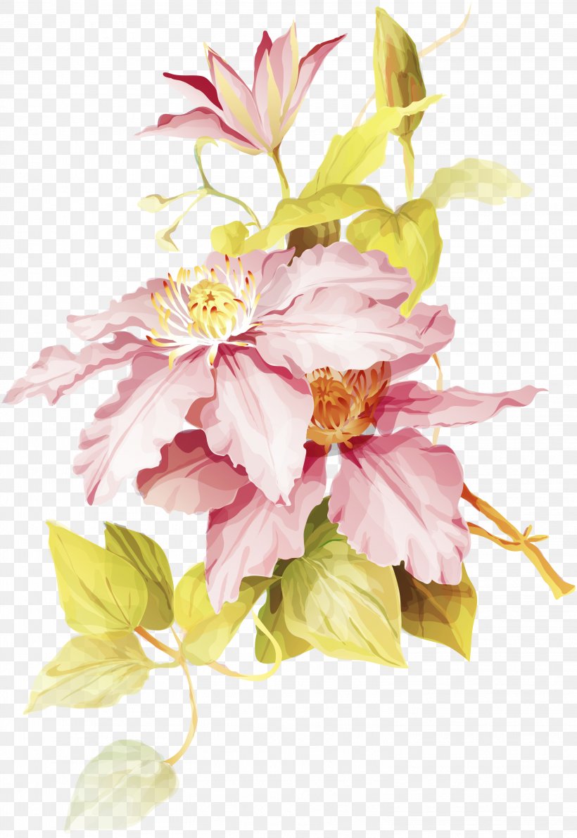 Drawing Watercolor Painting, PNG, 3032x4405px, Drawing, Art, Artificial Flower, Blossom, Cherry Blossom Download Free