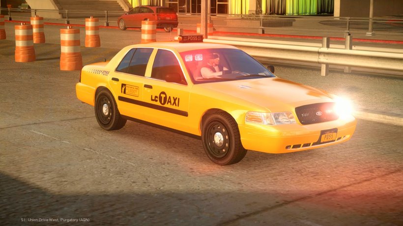 Ford Crown Victoria Police Interceptor Taxi Car New York City Police Department Yellow Cab, PNG, 1600x899px, Taxi, Autocross, Automotive Exterior, Car, Compact Car Download Free