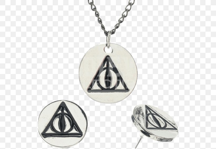 Harry Potter And The Deathly Hallows Locket Earring Necklace, PNG, 564x564px, Locket, Body Jewelry, Book, Charms Pendants, Clothing Accessories Download Free
