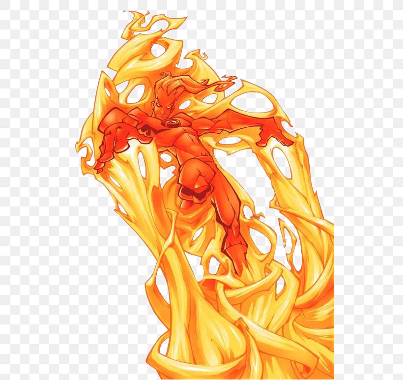 Human Torch Invisible Woman Iceman Mister Fantastic Comics, PNG, 540x773px, Human Torch, Art, Character, Comics, Costume Design Download Free