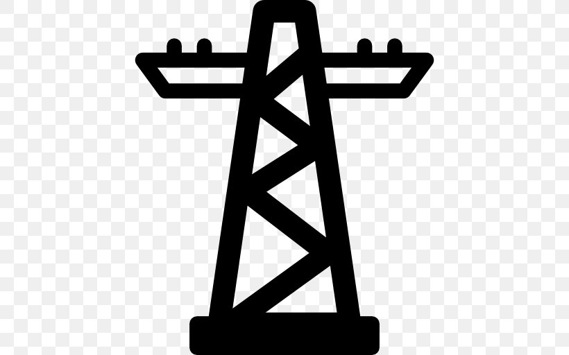Transmission Tower Electric Power Transmission Building Electricity, PNG, 512x512px, Transmission Tower, Black And White, Brand, Building, Building Insulation Download Free