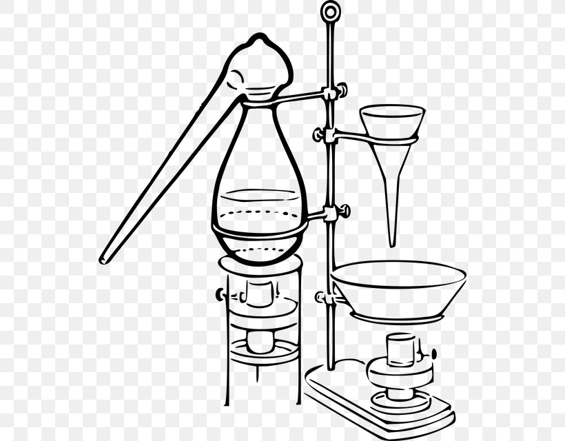 Alchemy Distillation Alembic Clip Art, PNG, 534x640px, Alchemy, Alembic, Area, Bathroom Accessory, Black And White Download Free