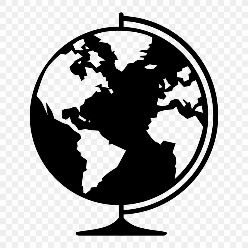 World Map Globe Earth, PNG, 1200x1200px, World, Black And White, Depositphotos, Earth, Flat Earth Download Free