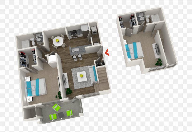 3D Floor Plan House Plan, PNG, 3000x2068px, 3d Floor Plan, 3d Printing, Floor Plan, Bed, Bedroom Download Free
