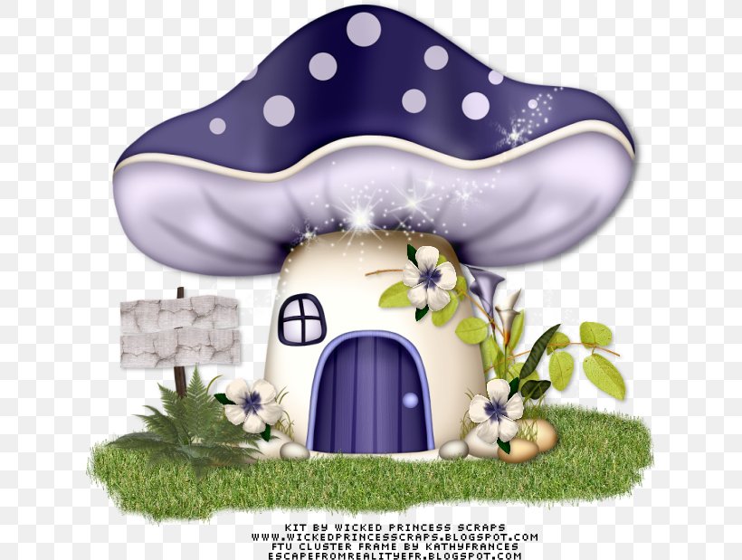 Mushroom Fairy Clip Art, PNG, 629x619px, Mushroom, Fairy, Fungus, House, Purple Download Free