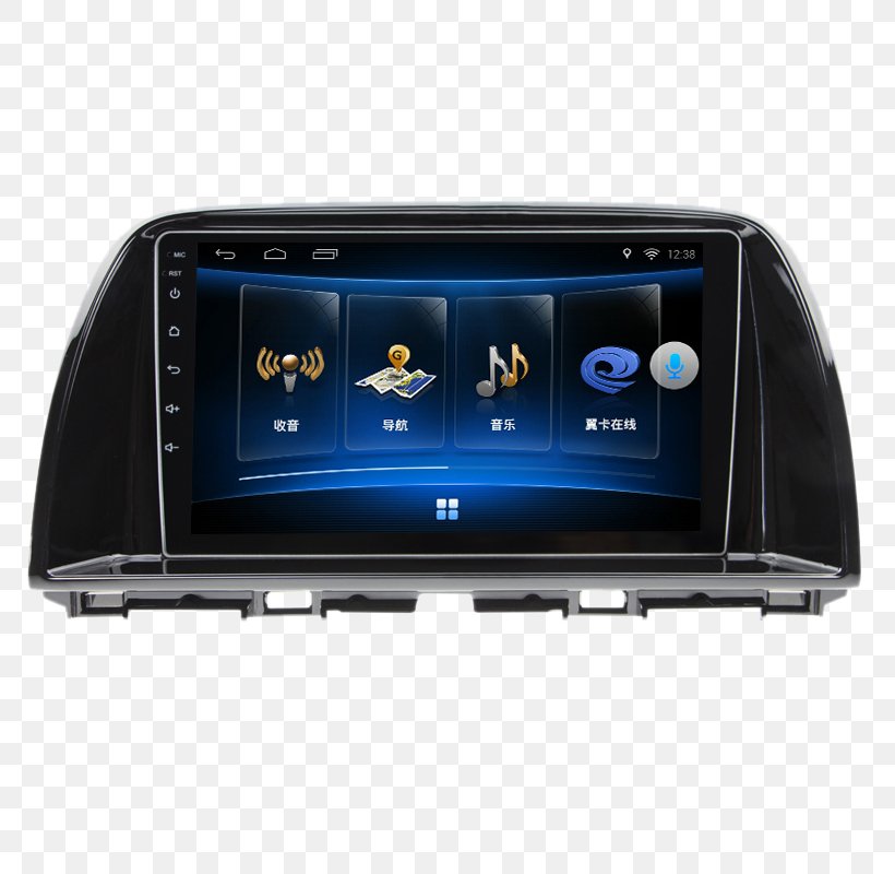 Car Mazda GPS Navigation Device Automotive Navigation System, PNG, 800x800px, Navigation, Automotive Navigation System, Computer Monitors, Display Device, Electronic Device Download Free