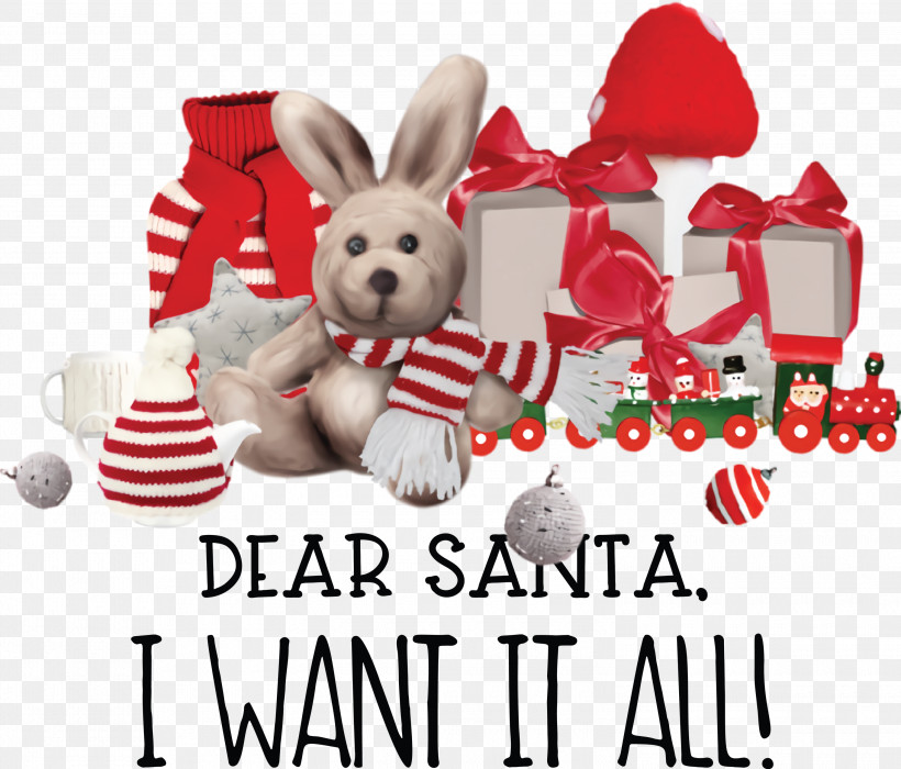 Dear Santa Christmas, PNG, 3000x2563px, Dear Santa, Bikini Waxing, Christmas, Color, Grey Download Free