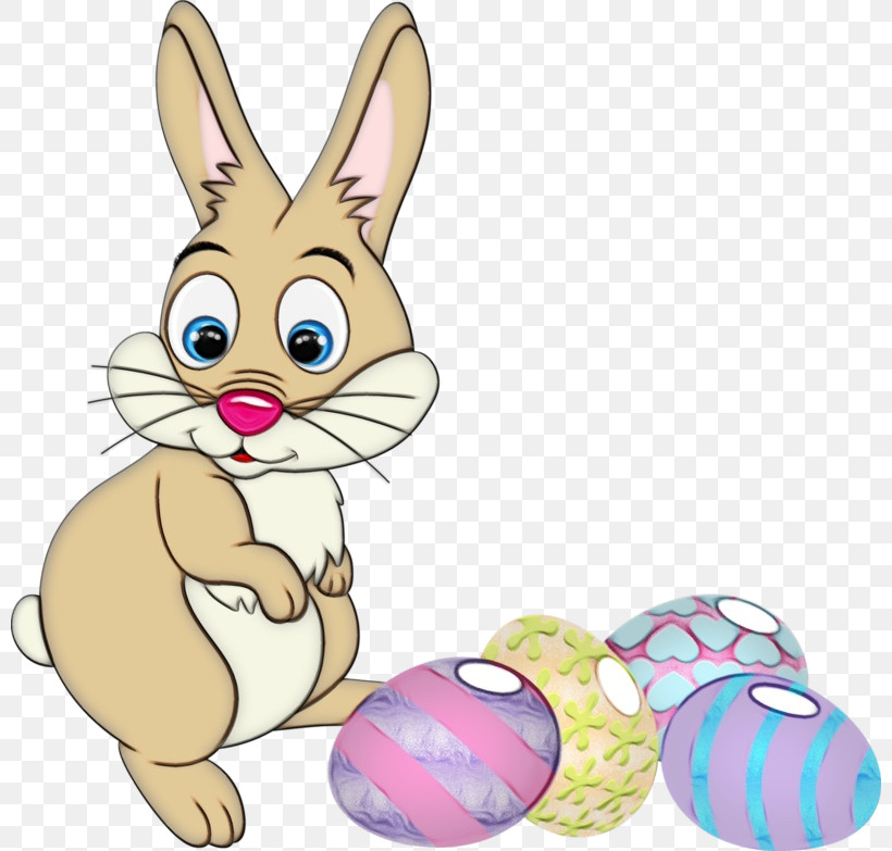 Easter Egg, PNG, 800x783px, Watercolor, Animal Figure, Cartoon, Easter, Easter Bunny Download Free