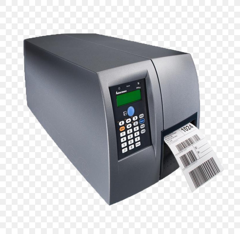 Label Printer Intermec EasyCoder PM4i Barcode Printer, PNG, 800x800px, Printer, Barcode, Barcode Printer, Barcode Scanners, Company Download Free