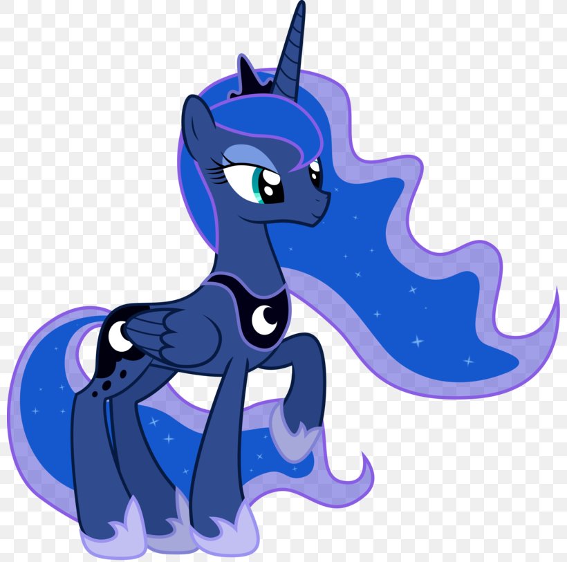 Princess Luna Pony Princess Celestia Rarity Twilight Sparkle, PNG, 800x813px, Princess Luna, Azure, Cartoon, Character, Cobalt Blue Download Free
