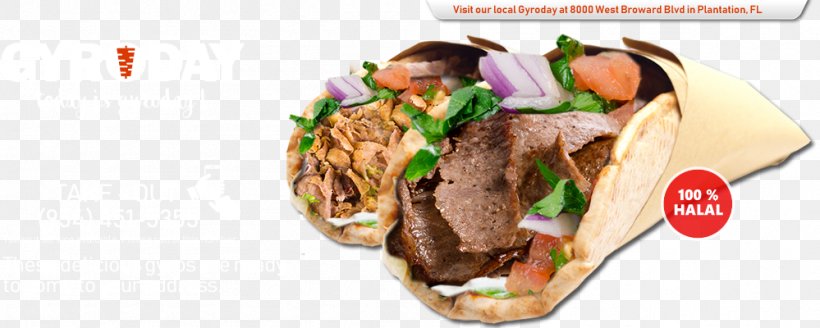 Halal Fast Food Restaurant Gyro, PNG, 999x400px, Halal, Cuisine, Dish, Duck Meat, Fast Food Download Free