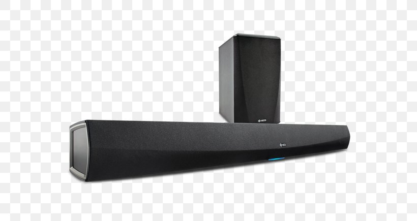 Home Theater Systems Denon HEOS HomeCinema Soundbar High Fidelity, PNG, 640x435px, Home Theater Systems, Amplifier, Audio, Audio Equipment, Cinema Download Free