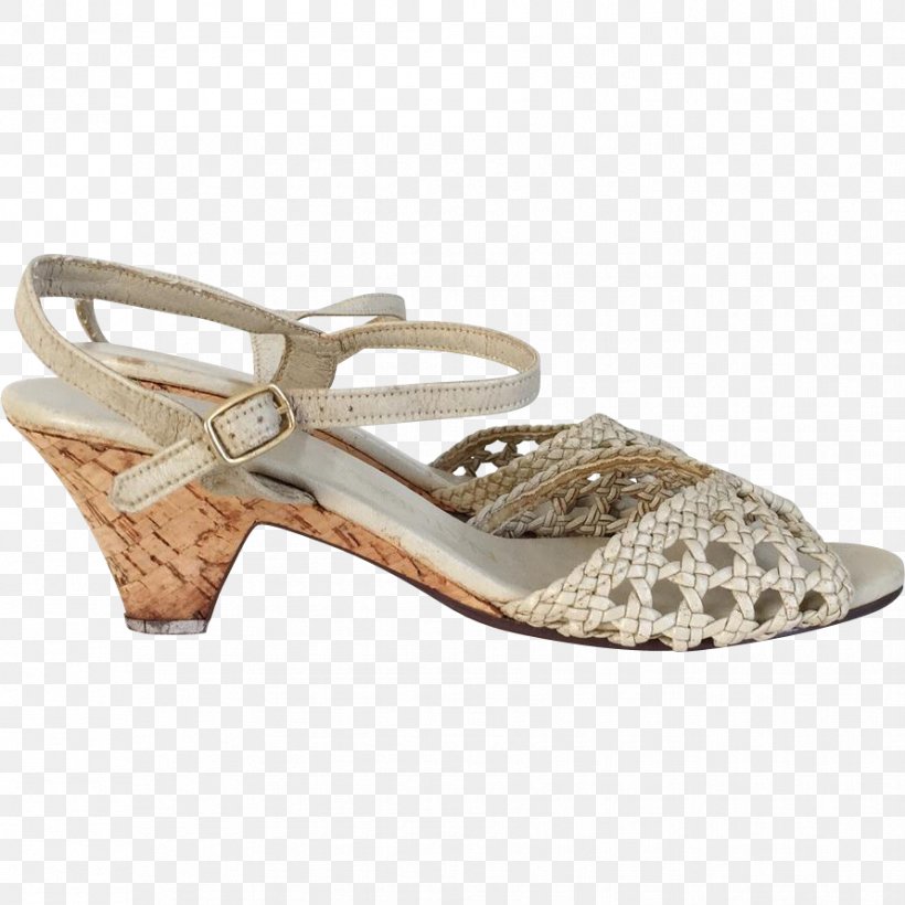 Peep-toe Shoe Sandal Wedge Beige, PNG, 891x891px, Shoe, Basic Pump, Beige, Bone, Cork Download Free