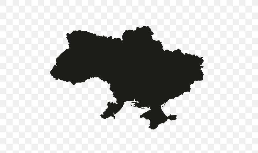 Ukraine Stock Photography Map, PNG, 544x488px, Ukraine, Black, Black And White, Fauna, Map Download Free