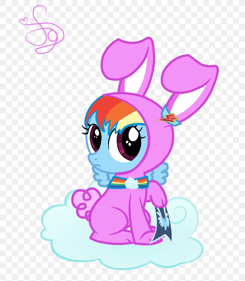 Pony Angel Bunny Applejack Pinkie Pie Horse, PNG, 700x943px, Watercolor, Cartoon, Flower, Frame, Heart Download Free