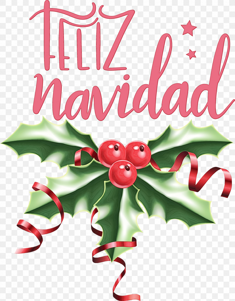 Christmas Day, PNG, 2574x3288px, Feliz Navidad, Aquifoliales, Branching, Christmas Day, Christmas Ornament Download Free