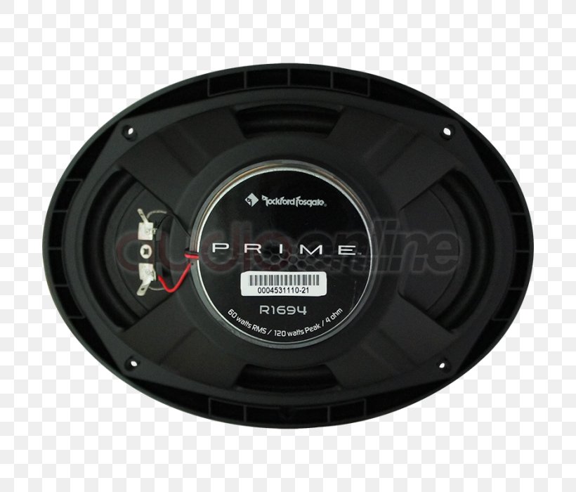 Subwoofer Car Loudspeaker Rockford Fosgate Prime R1682, PNG, 700x700px, Subwoofer, Audio, Audio Equipment, Car, Car Subwoofer Download Free