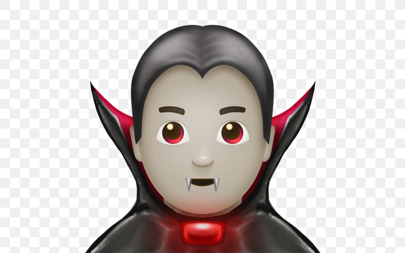 Emojipedia Nakagawa Nobuo: The Lady Vampire IPhone, PNG, 512x512px, Emoji, Cartoon, Ear, Elf, Emojipedia Download Free