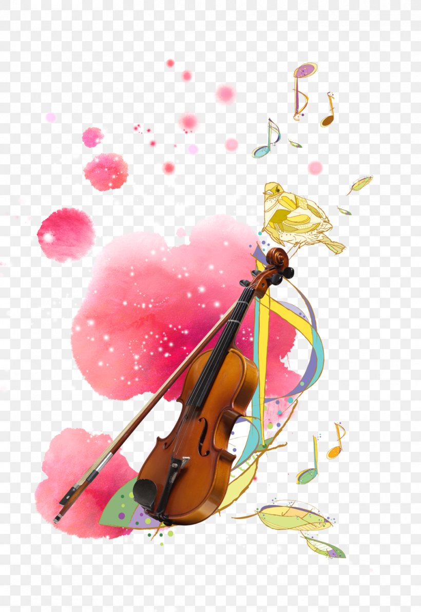 Musical Instrument Violin Poster Yueqin, PNG, 1016x1477px, Watercolor, Cartoon, Flower, Frame, Heart Download Free