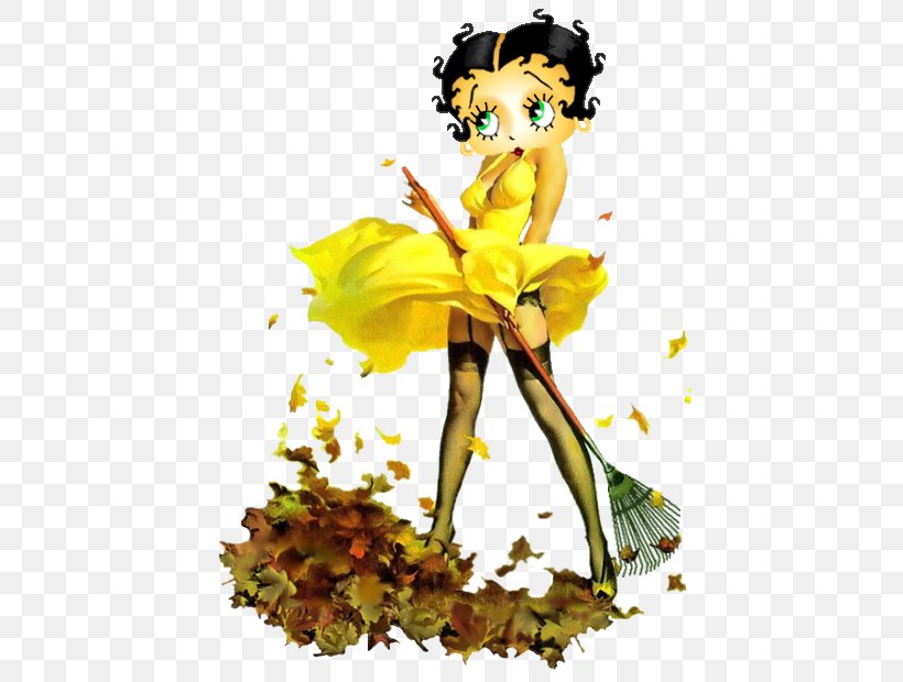 Betty Boop Autumn Pin-up Girl Image, PNG, 441x620px, Betty Boop, Animated Cartoon, Art, Autumn, Cartoon Download Free