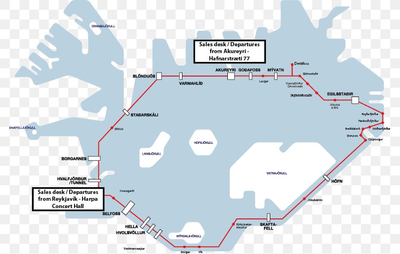 Landmannalaugar Jökulsárlón Thórsmörk Laugavegur Bus, PNG, 783x521px, Landmannalaugar, Area, Bus, Coast, Diagram Download Free