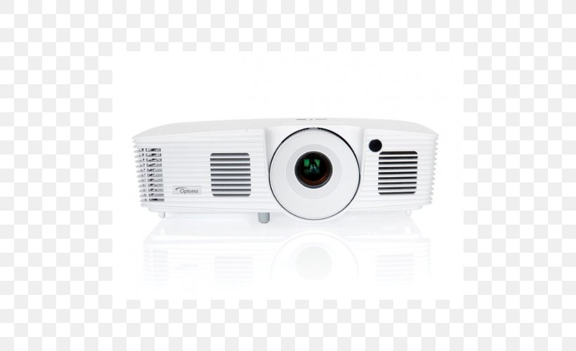 Multimedia Projectors Digital Light Processing Optoma Corporation 1080p, PNG, 500x500px, Multimedia Projectors, Digital Light Processing, Display Resolution, Electronic Device, Electronics Accessory Download Free