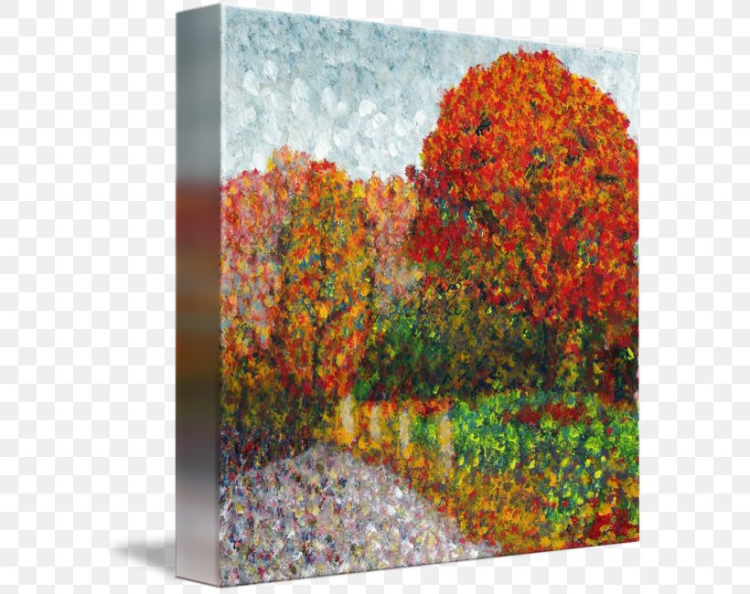 Painting Impressionist Seasons Impressionism Art Autumn, PNG, 592x650px, Painting, Acrylic Paint, Art, Autumn, Canvas Download Free