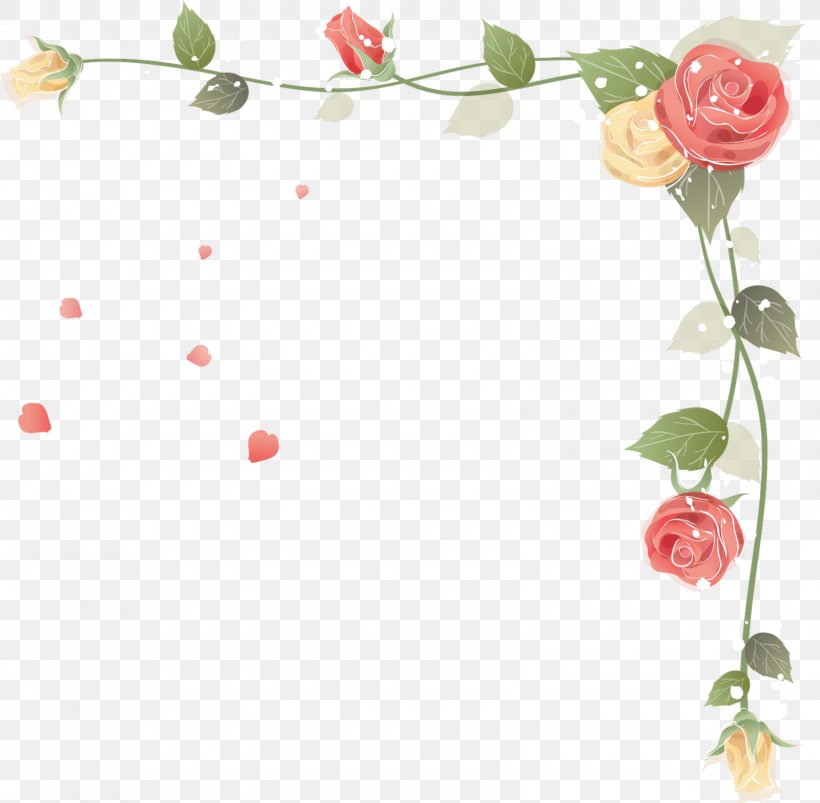 Rose Flower Stock Photography Clip Art, PNG, 1600x1568px, Rose, Border, Branch, Cut Flowers, Drawing Download Free