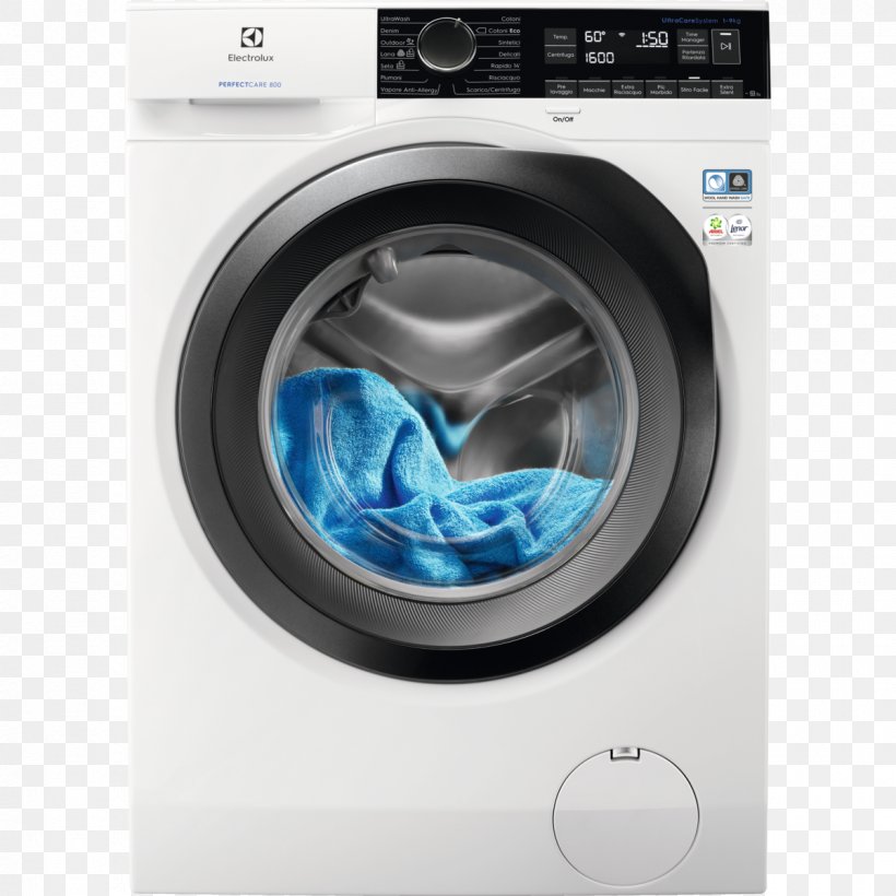 Washing Machines Laundry Detergent Fabric Softener Electrolux Washing Machine Cm. 60 Capacity 6 Kg, PNG, 1200x1200px, Washing Machines, Clothes Dryer, Clothing, Electrolux, European Union Energy Label Download Free