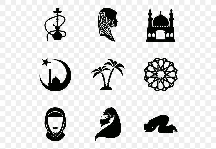 Islamic Geometric Patterns Symbols Of Islam Clip Art, PNG, 600x564px, Islam, Arabic Calligraphy, Art, Black, Black And White Download Free