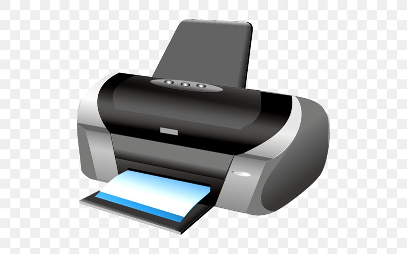 Printer, PNG, 512x512px, Printer, Computer Hardware, Electronic Device, Electronics, Image Resolution Download Free