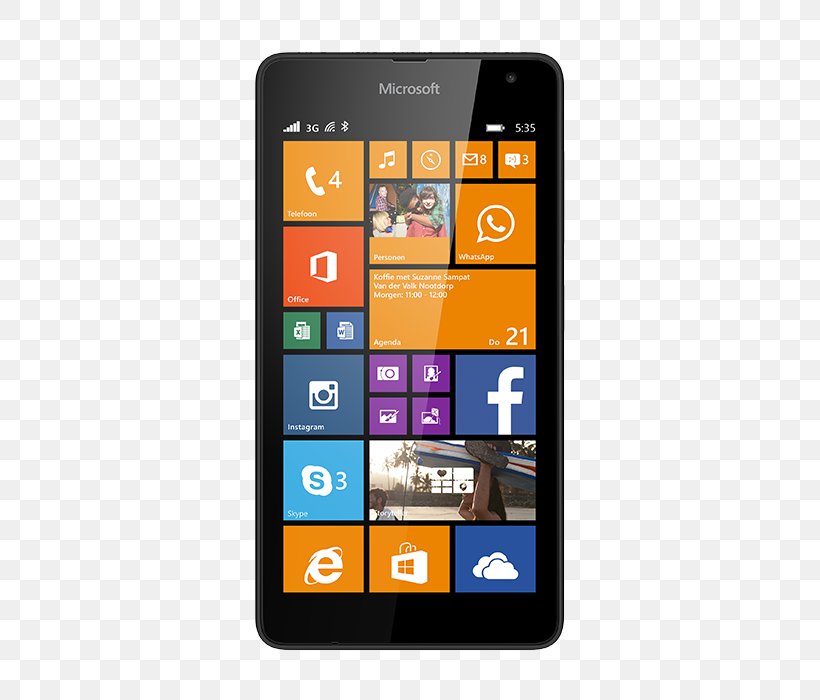 Smartphone Feature Phone Microsoft Lumia 640 Telephone Nokia, PNG, 542x700px, Smartphone, Cellular Network, Communication Device, Electronic Device, Electronics Download Free