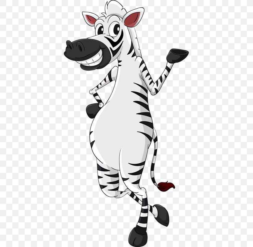 Zebra Royalty-free Illustration, PNG, 405x800px, Zebra, Art, Black And White, Carnivoran, Cartoon Download Free