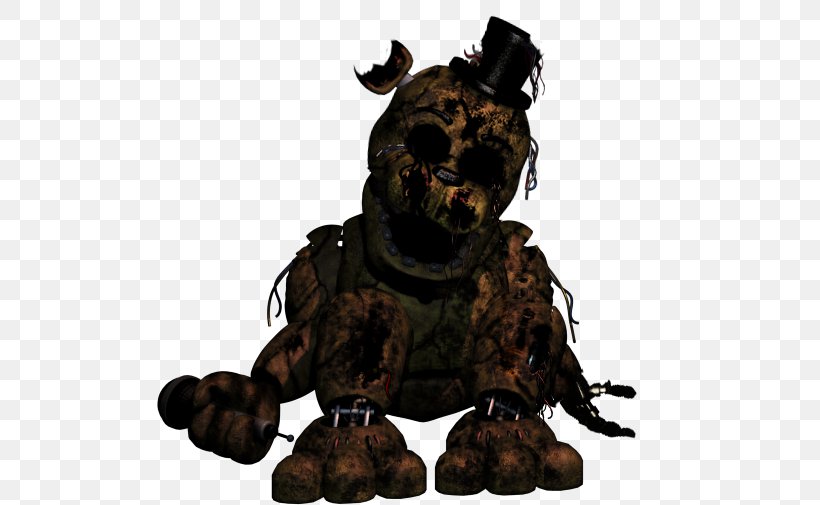 Five Nights At Freddy's 2 Five Nights At Freddy's 3 Five Nights At Freddy's: Sister Location Freddy Fazbear's Pizzeria Simulator, PNG, 505x505px, Ultimate Custom Night, Animatronics, Bear, Carnivoran, Drawing Download Free