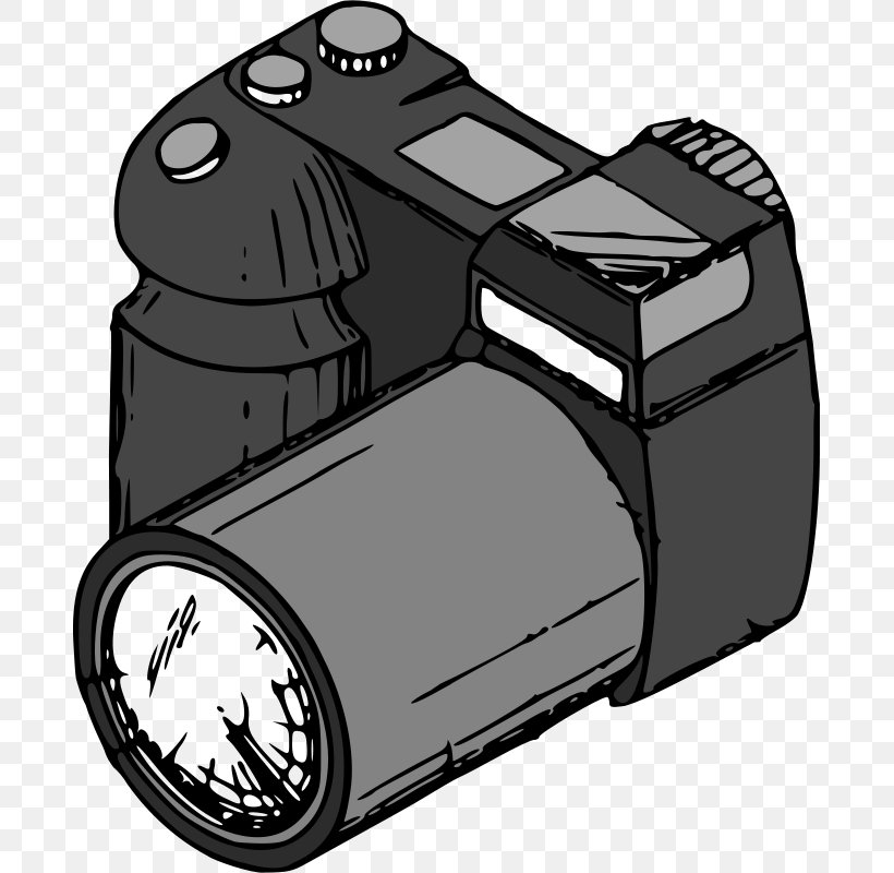 Photography Camera Clip Art, PNG, 685x800px, Photography, Automotive Tire, Black And White, Camera, Digital Cameras Download Free