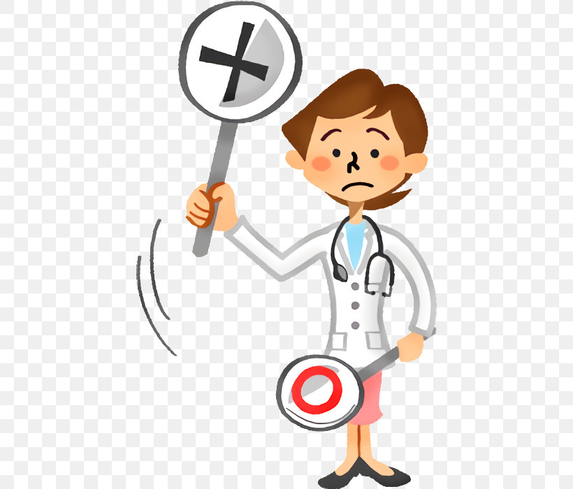 Stethoscope, PNG, 430x700px, Cartoon, Finger, Sign, Stethoscope, Thumb Download Free