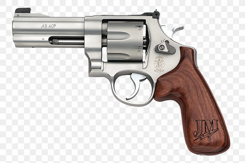 .500 S&W Magnum Smith & Wesson Model 625 .45 ACP Revolver, PNG, 1800x1200px, 40 Sw, 44 Magnum, 45 Acp, 500 Sw Magnum, Air Gun Download Free