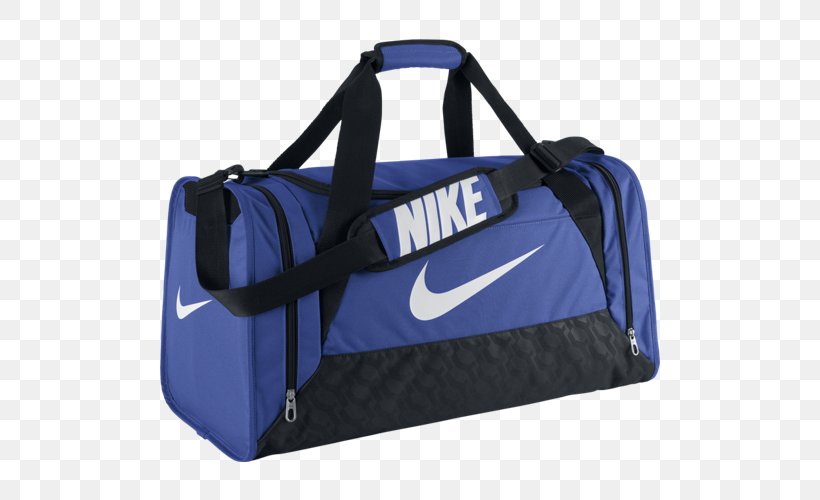 Duffel Bags Duffel Coat Nike Holdall, PNG, 500x500px, Duffel Bags, Bag, Black, Blue, Bum Bags Download Free