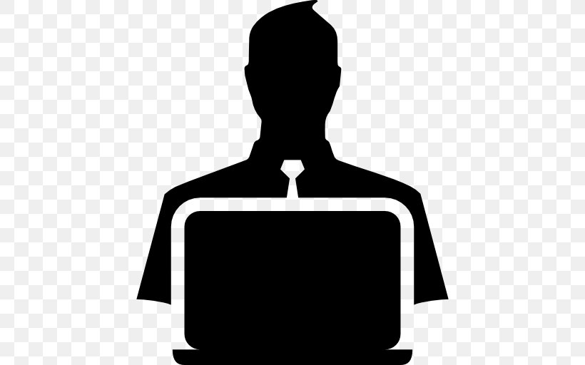 Laptop Icon Design, PNG, 512x512px, Laptop, Avatar, Black And White, Business, Icon Design Download Free