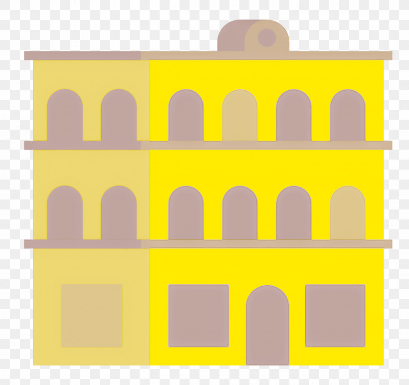 Medium Building, PNG, 2500x2354px, Yellow, Geometry, Line, Mathematics, Meter Download Free