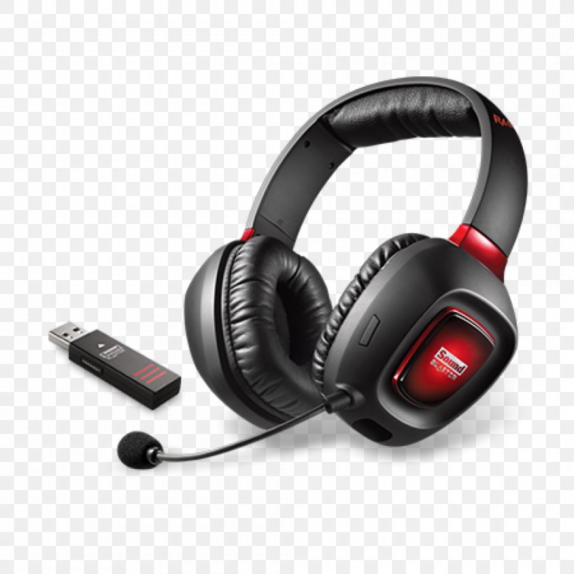 Microphone Sound Blaster Headphones Creative Technology Sound Cards & Audio Adapters, PNG, 1000x1000px, Microphone, Audio, Audio Equipment, Computer Software, Creative Technology Download Free