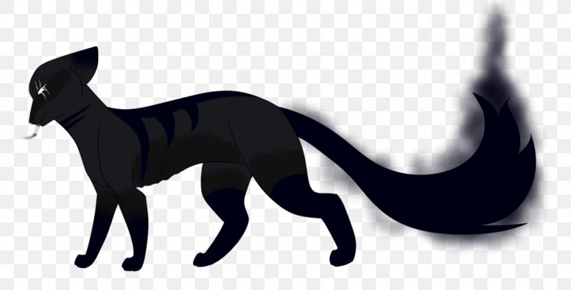 Cat Dog Horse Tail Silhouette, PNG, 1024x521px, Cat, Black And White, Carnivoran, Cat Like Mammal, Character Download Free