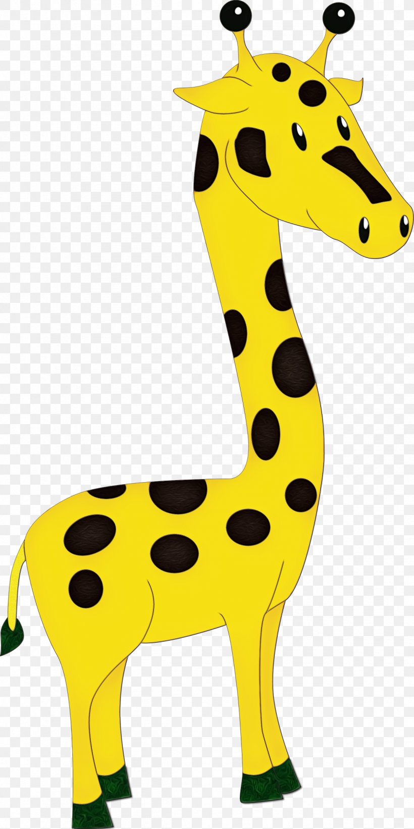 Giraffe Cartoon, PNG, 1248x2500px, Giraffe, Animal, Animal Figure, Giraffidae, Meter Download Free