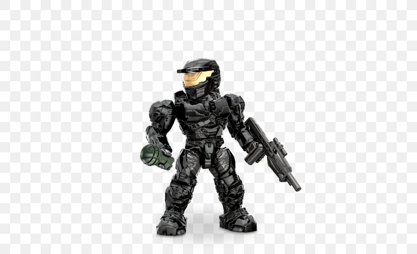 Halo: Reach Halo: Spartan Assault Factions Of Halo Mega Brands, PNG, 500x500px, 343 Industries, Halo Reach, Action Figure, Action Toy Figures, Factions Of Halo Download Free